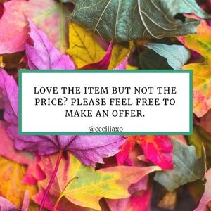 I love new offers! ❤